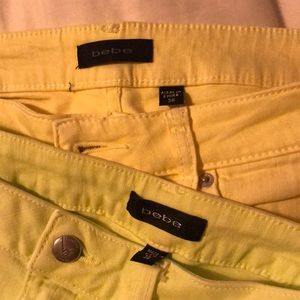 2 pair of Bebe jeans for the price of one